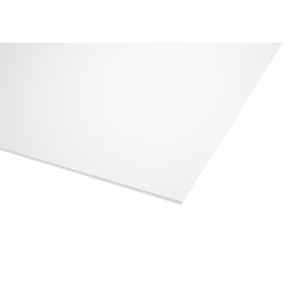 BESKYTTELSEPLAST 1220X2440MM HVIT