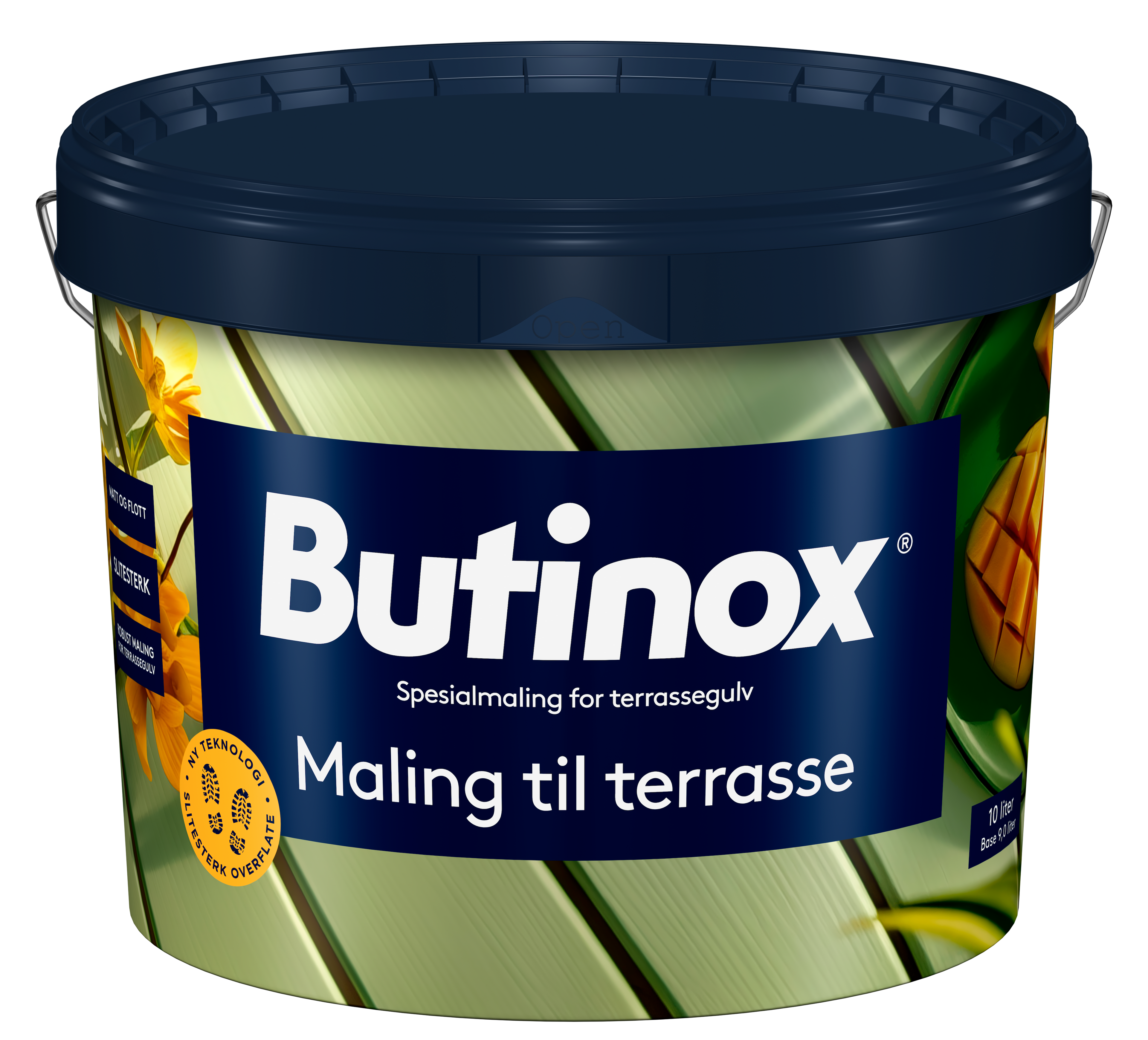 BUTINOX MALING TERRASSE KLHVIT 9L