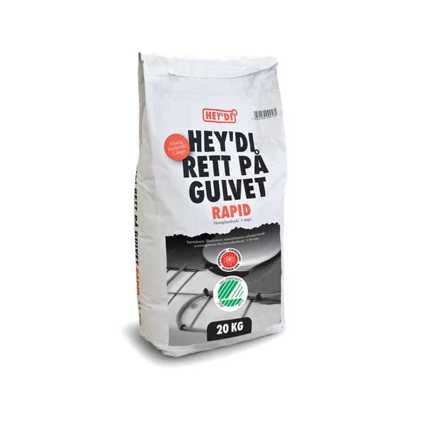 AVRETTING RETT PÅ GULVET RAPID 20KG