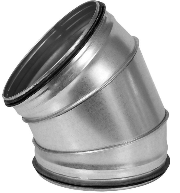 BEND MED PAKKNING 45 GR. 125MM