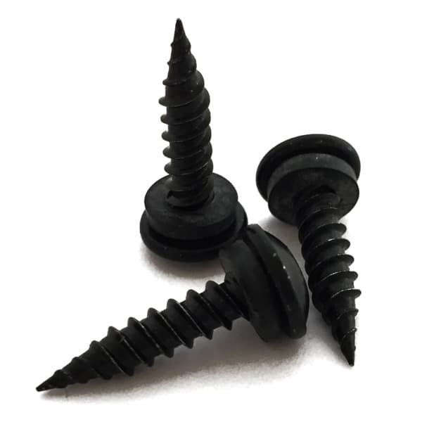 Beslagsskrue sort 4,2x20 a100