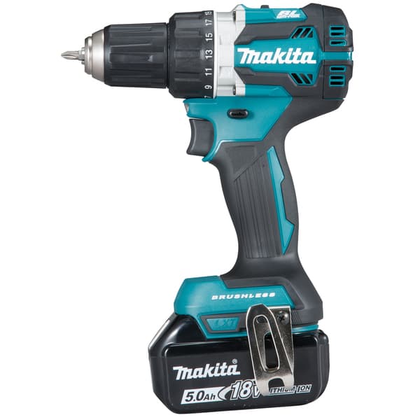 Makita drill DDF484RTJ 18V/5AH m/2 batterier