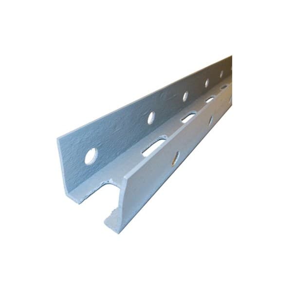 Armeringsskinne i plast, u-list 40mm, 2 meters lengde