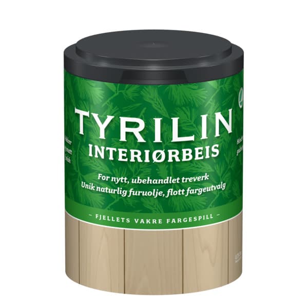 Tyrilin interiørbeis 0,68 liter