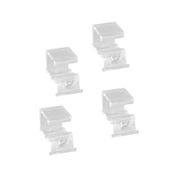 UTTREKKSTOPPER TRANSPARENT SETT Á 4 STK