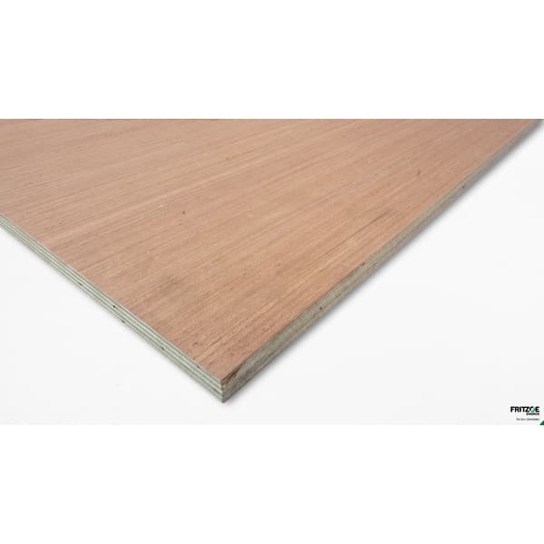 Kryssfiner Red Temperate 4x2440x1220 ubehandlet
