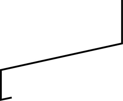 BESLAG OVER DØR 1,032M HVIT