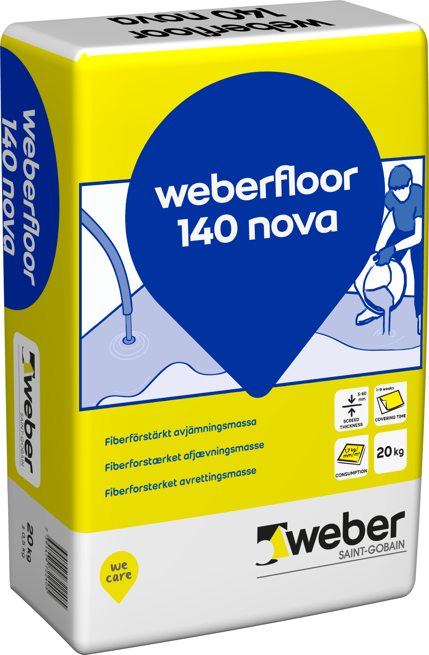 AVRETTINGSM FLOOR 140 NOVA 20KG
