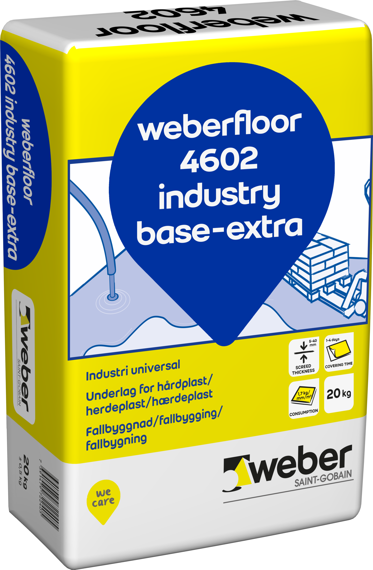 AVR.MASSE 4602 INDU BASE EXTRA 20KG