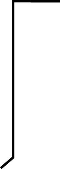 BESLAG UNDER DØR 0,9M HVIT