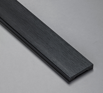 12x58x2440 karmlist WD4 i polystyren - sortmalt