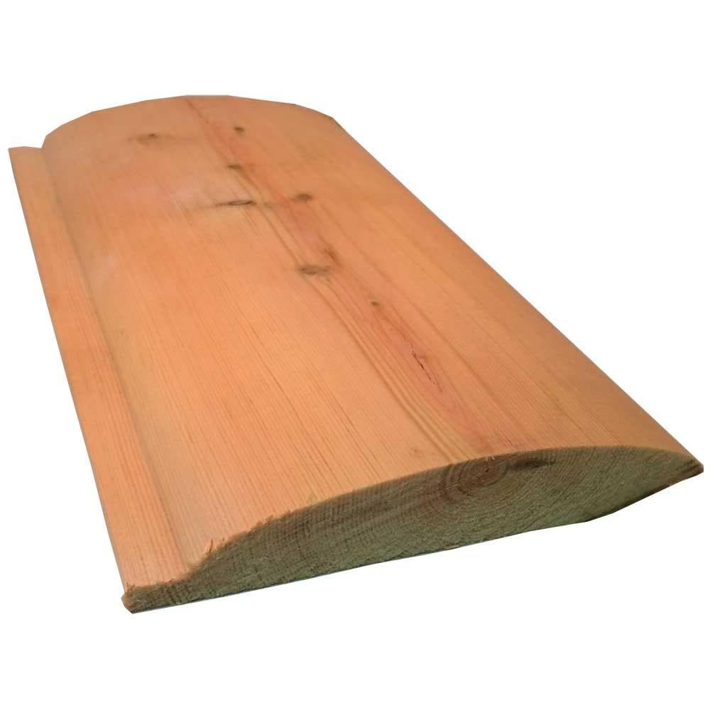 28X145MM RUNDTØMMER PANEL GRAN NATUR