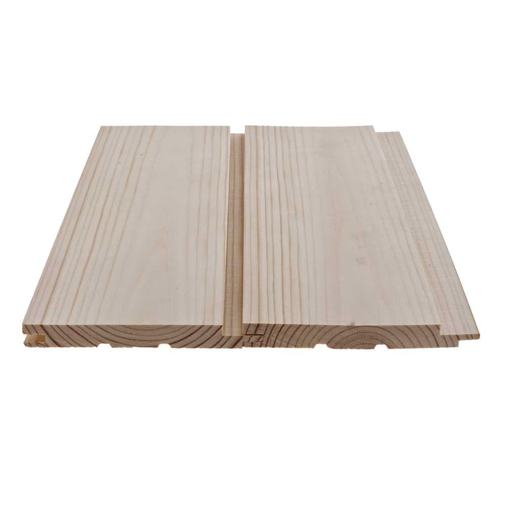 14X120MM SKYGGEPANEL RETT. FURU. NATUR.