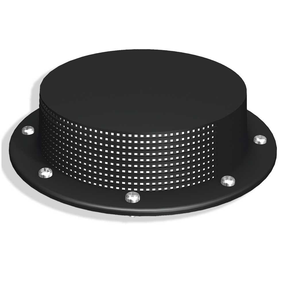 BENDERS TAKLUFTER DOLDIS 43X180 SVART PLAST