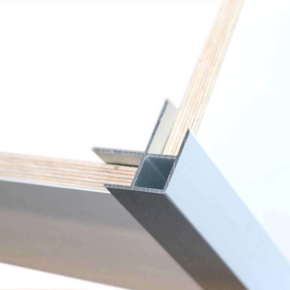 BERRYALLOC HJØRNELIST UTVENDIG 90° ALU HVIT