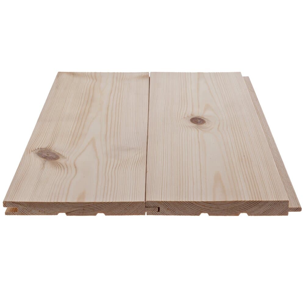 14X120 GLATTPANEL FURU NATUR