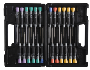 Bahco elektronikktrekkere, 24 deler