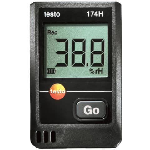 Testo 174-H Dataloggerpakke temperatur og fukt